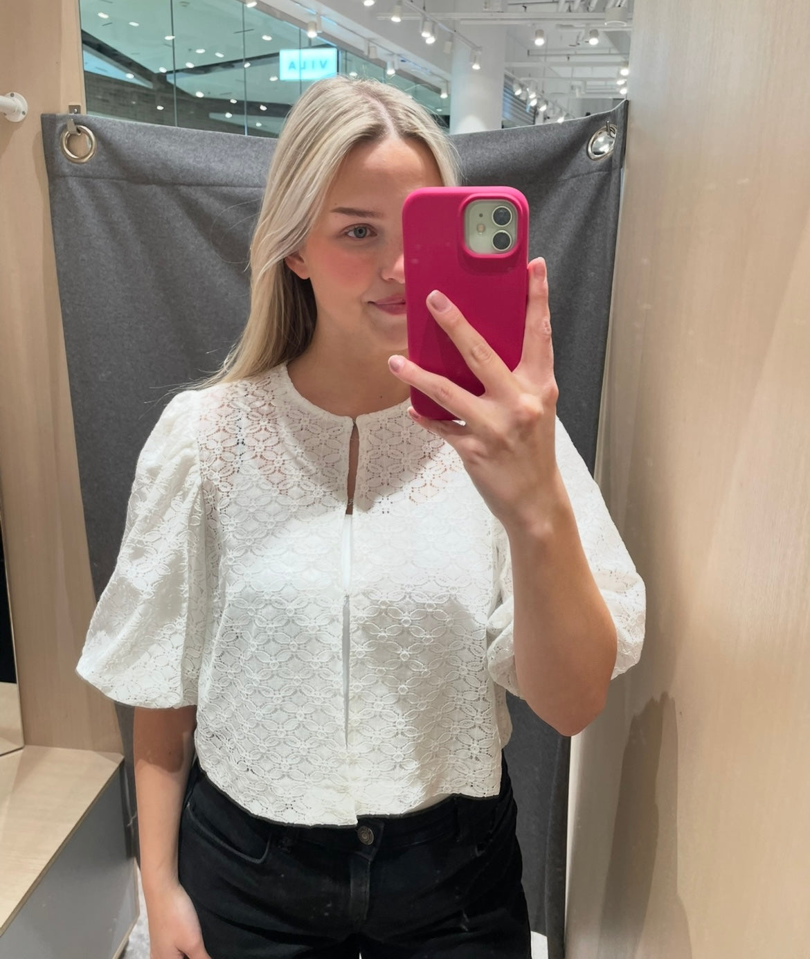 VICLEO Cardigan - Cloud Dancer